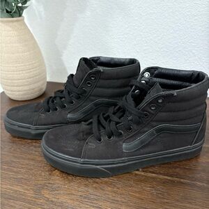 Vans Black High-Top Men's Sneakers